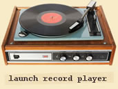 launch record player in new window